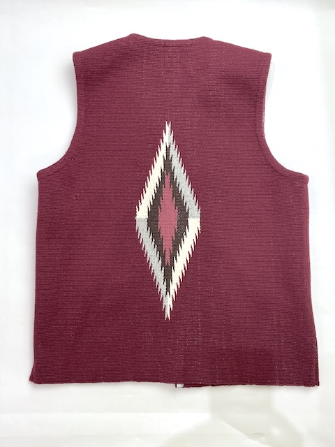 『美品』ORTEGA'S オルテガベスト　チマヨベスト　36 赤　ボルドー ORTEGA'S オルテガベスト チマヨベスト 36 赤 ボルドー ORTEGA'S